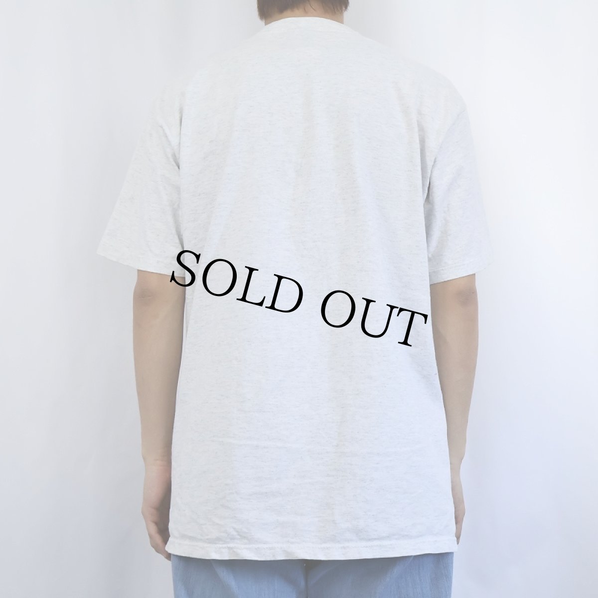 画像3: 90's SOFFE USA製 "ARMY" プリントTシャツ L (3)