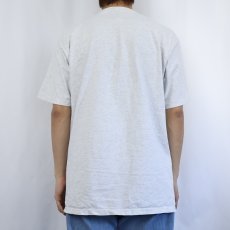 画像3: 90's SOFFE USA製 "NAVY" プリントTシャツ L (3)