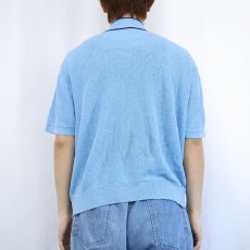 画像3: 70's〜 モックネック アクリルニットTシャツ (3)
