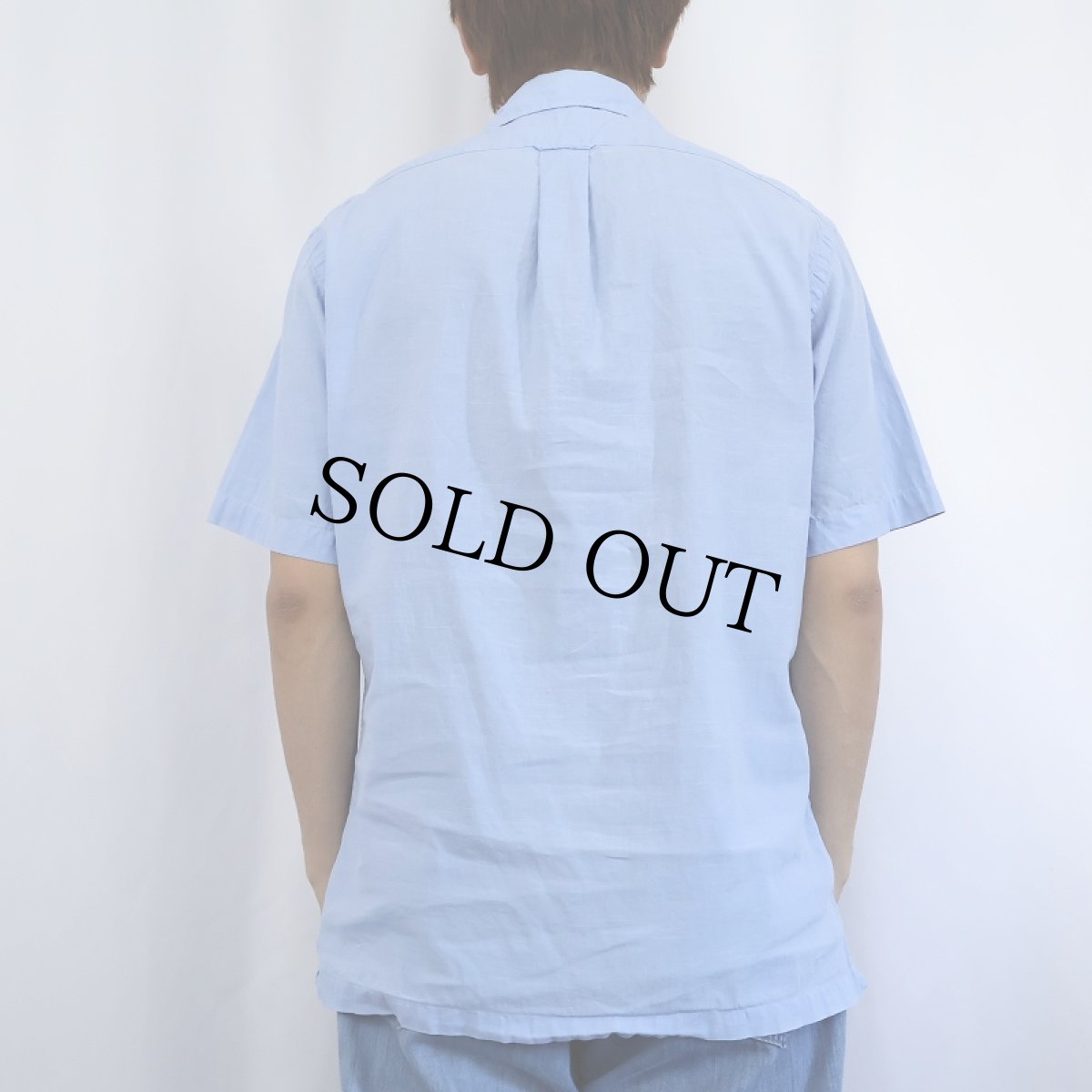 画像3: POLO Ralph Lauren "CURHAM CLASSIC FIT" リネン×コットン オープンカラーシャツ S (3)