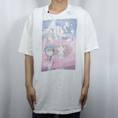 画像2: 90's ふしぎ遊戯 アニメプリントTシャツ XL (2)
