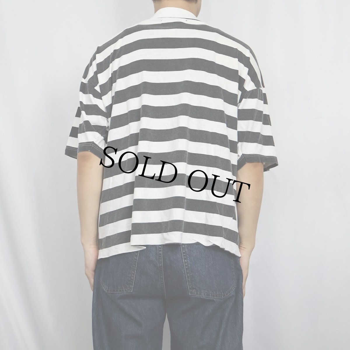 画像3: SATURDAYS ボーダー柄 ポケットTシャツ (3)