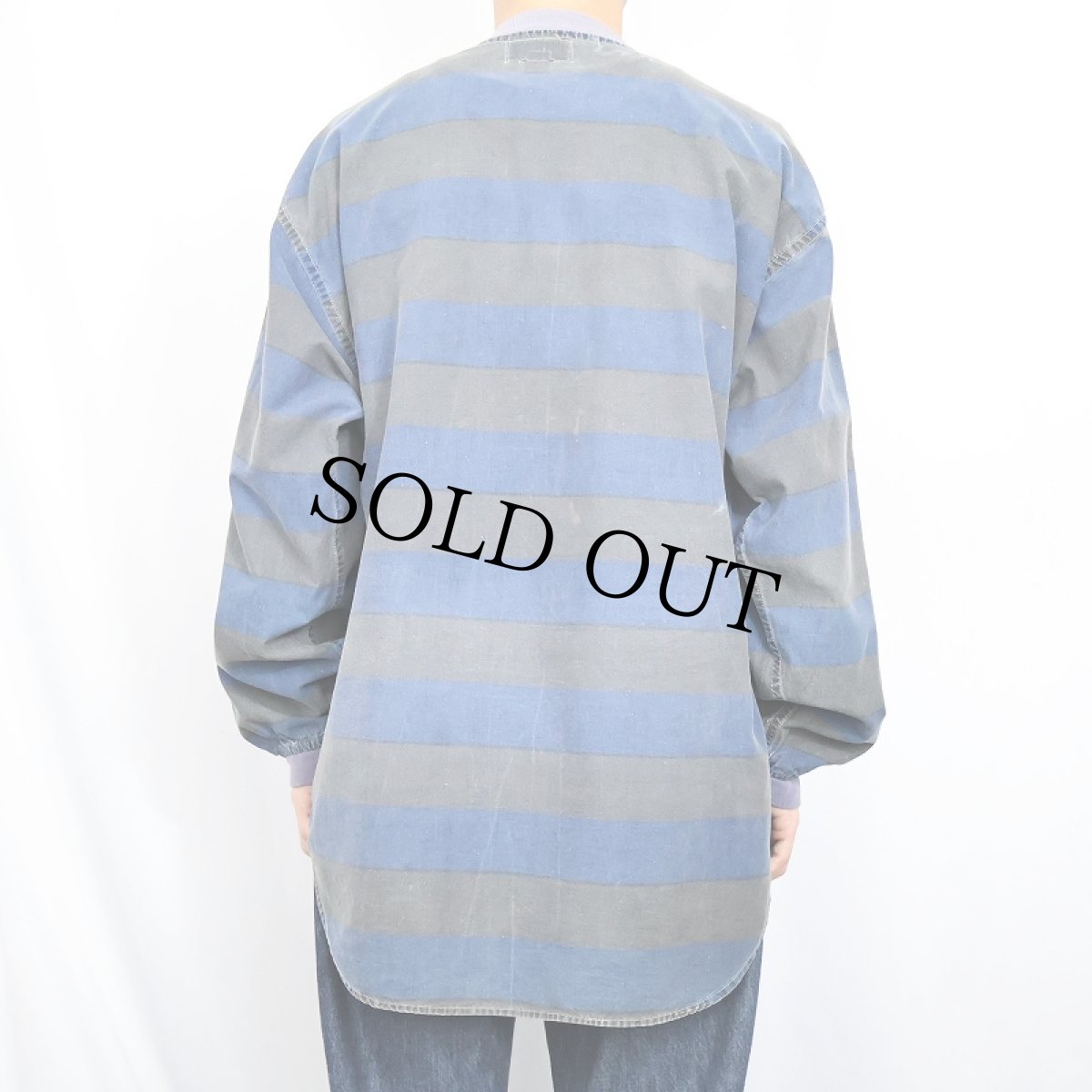 画像3: Wory Coast ボーダー柄 プルオーバーシャツ (3)