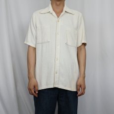 画像2: 60〜70's Neiman-Marcus パイルシャツ M (2)