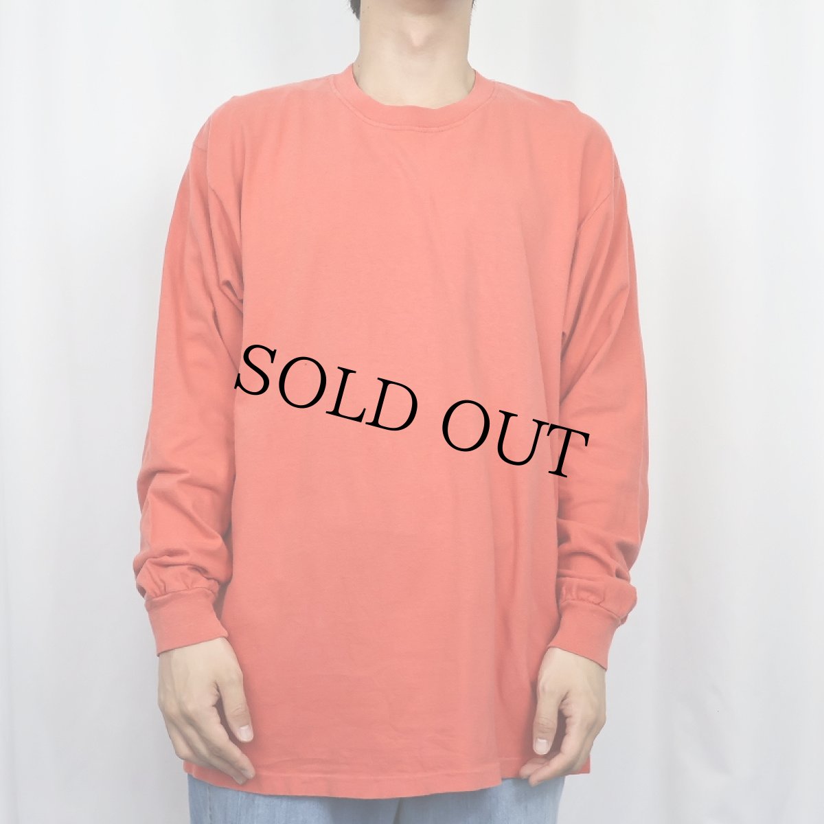 画像2: 90's GAP USA製 無地ロンT S (2)