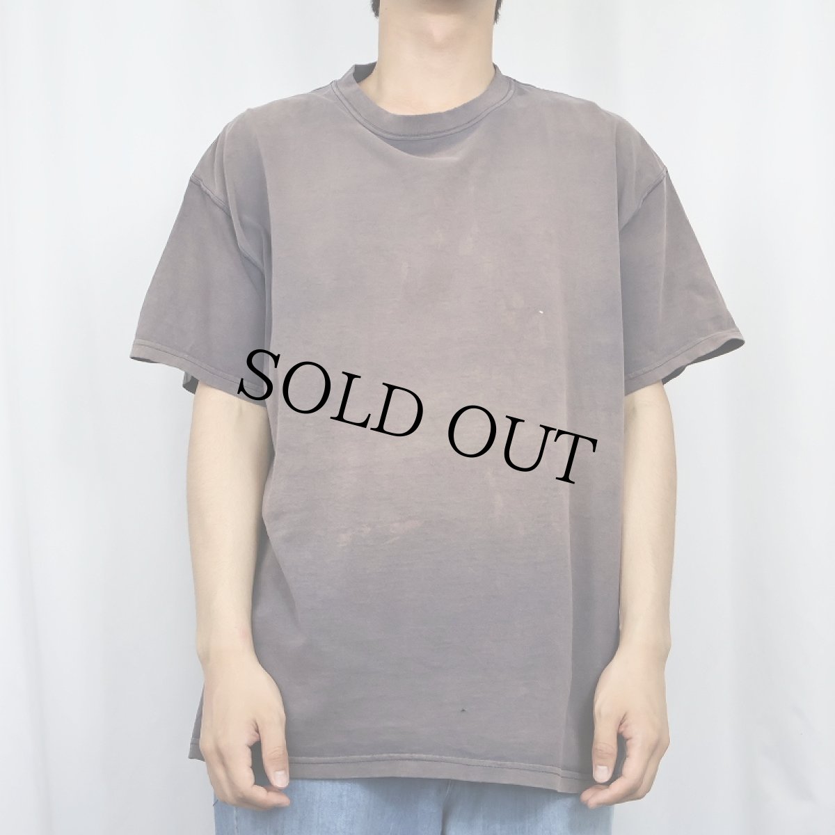 画像2: 90's ST JOHN'S BAY フェードTシャツ L (2)