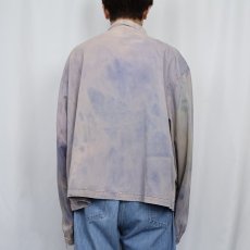 画像3: 80's POLO Ralph Lauren USA製 ブリーチ加工 コットンスイングトップ XXL (3)