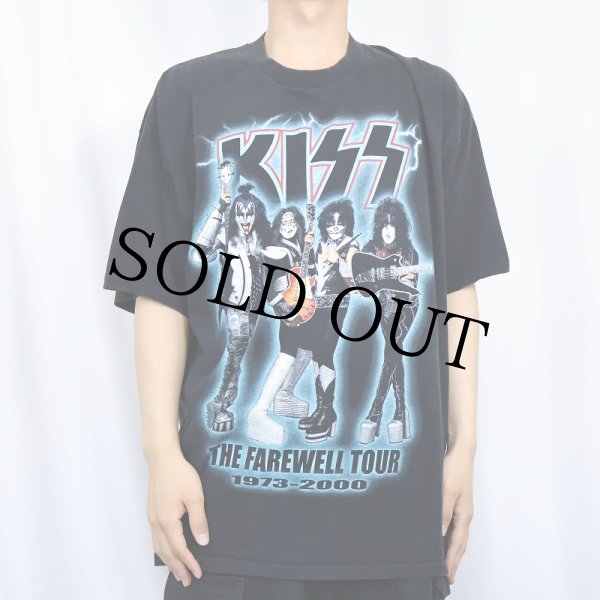 バンドTシャツ 2000s 2000年代 キス 黒 ブラック 半袖 音楽