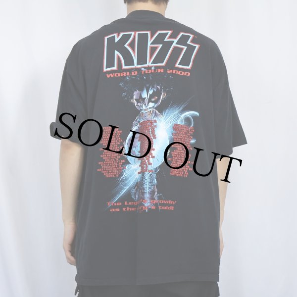 バンドTシャツ 2000s 2000年代 キス 黒 ブラック 半袖 音楽