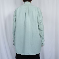 画像3: Ralph Lauren "BIG SHIRT" コットンボタンダウンシャツ L (3)