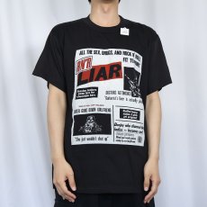 画像2: 80's USA製 "RN'R LIAR" ロックバンドパロディ プリントTシャツ BLACK M (2)