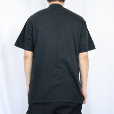 画像3: 90's〜 RUSSELL ATHLETIC USA製 ポケットTシャツ BLACK L (3)