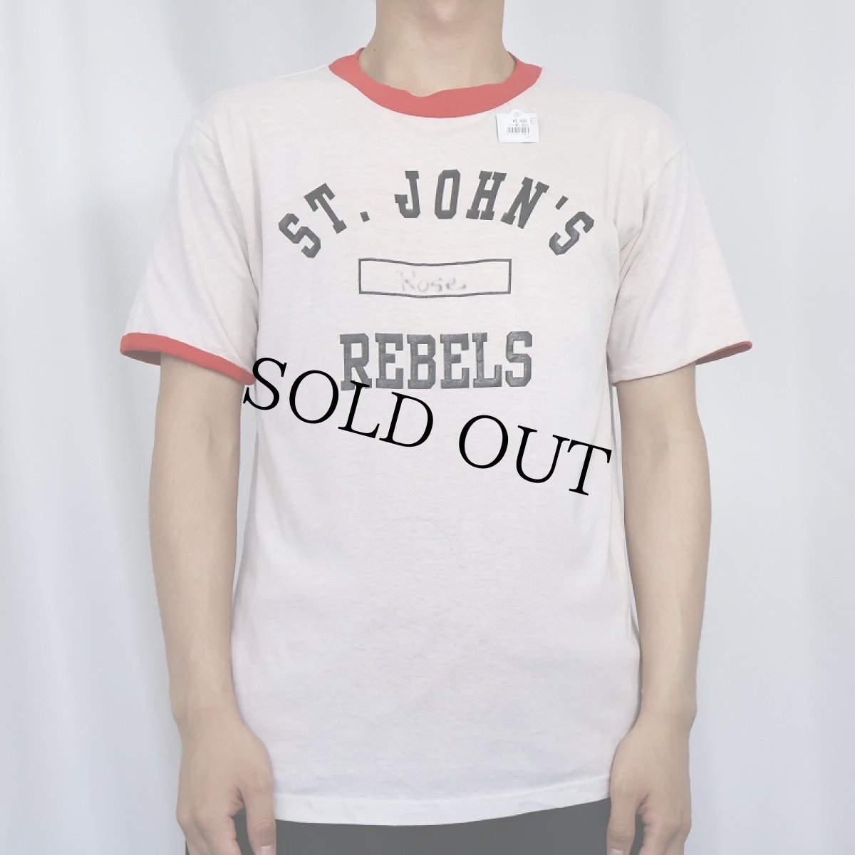 画像3: 80's〜 "ST. JOHN'S REBELS" ダブルフェイス リバーシブルTシャツ (3)