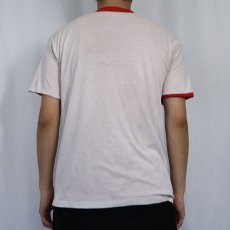 画像4: 80's〜 "ST. JOHN'S REBELS" ダブルフェイス リバーシブルTシャツ (4)
