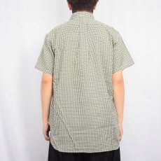画像3: 60's The Clothes Rack ギンガムチェック柄 3点留め コットンボタンダウンシャツ (3)