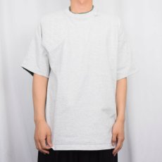 画像2: 80〜90's L.L.Bean USA製 レイヤードデザイン ガンパッチ付きTシャツ XL (2)