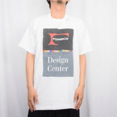 画像2: 90's FORMICA USA製 "Design Center" 建材製造企業プリントTシャツ XL (2)