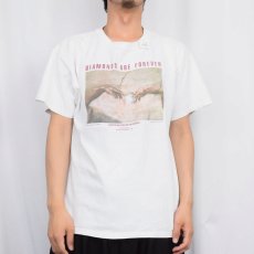 画像2: 90's Michael Langenstein "PLAY BALL" アダムの創造パロディ アートプリントTシャツ L (2)