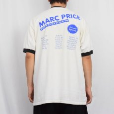 画像4: 90's Marc Price "WITH NUYS TOUR '96" パロディプリントリンガーTシャツ XL (4)