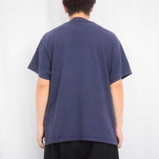 画像3: 2000's Nintendo SUPER MARIO ゲームキャラクタープリントTシャツ NAVY L (3)