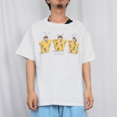 画像2: 90's ANNE GEDDES 赤ちゃんフォトアートプリントTシャツ L (2)