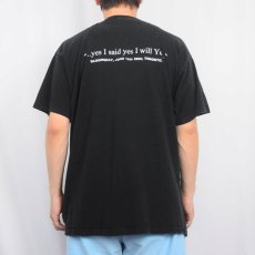 画像4: 2000's Anna Livia Productions "ReJoyce!" プリントTシャツ BLACK XL (4)