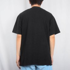 画像3: 90's The Planetary Society "EARTH INVADES MARS!" パロディプリントTシャツ BLACK L (3)