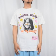 画像2: 90's The Brady Bunch "MARCIA BRADY" シットコムプリントTシャツ L (2)