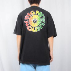 画像4: 90's Quino USA製 レゲエミュージシャンTシャツ BLACK XL (4)