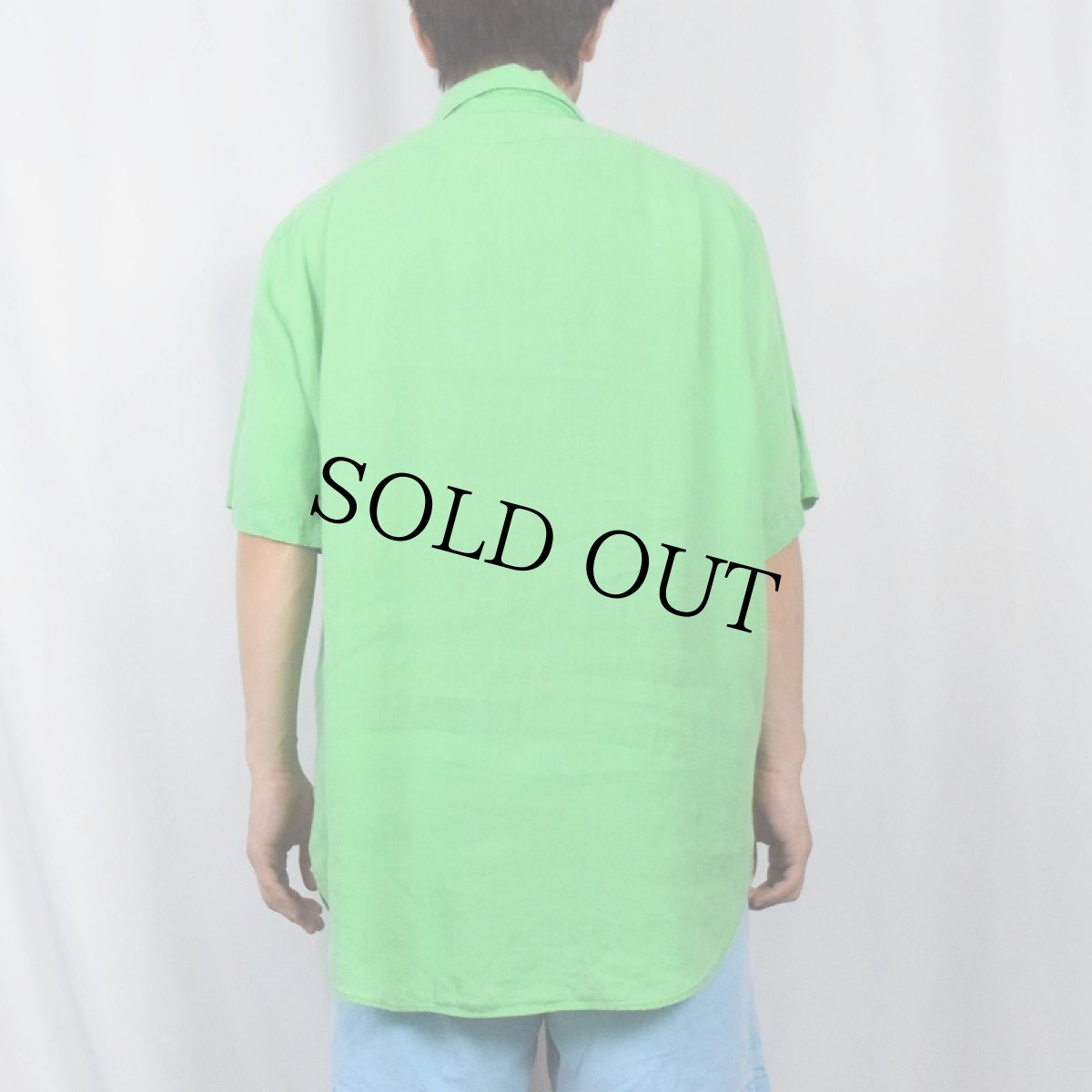 画像3: POLO Ralph Lauren リネンシャツ L (3)