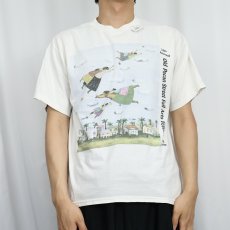 画像2: 2000's Old Pecan Street Fall Arts Festival イラストプリントTシャツ M (2)