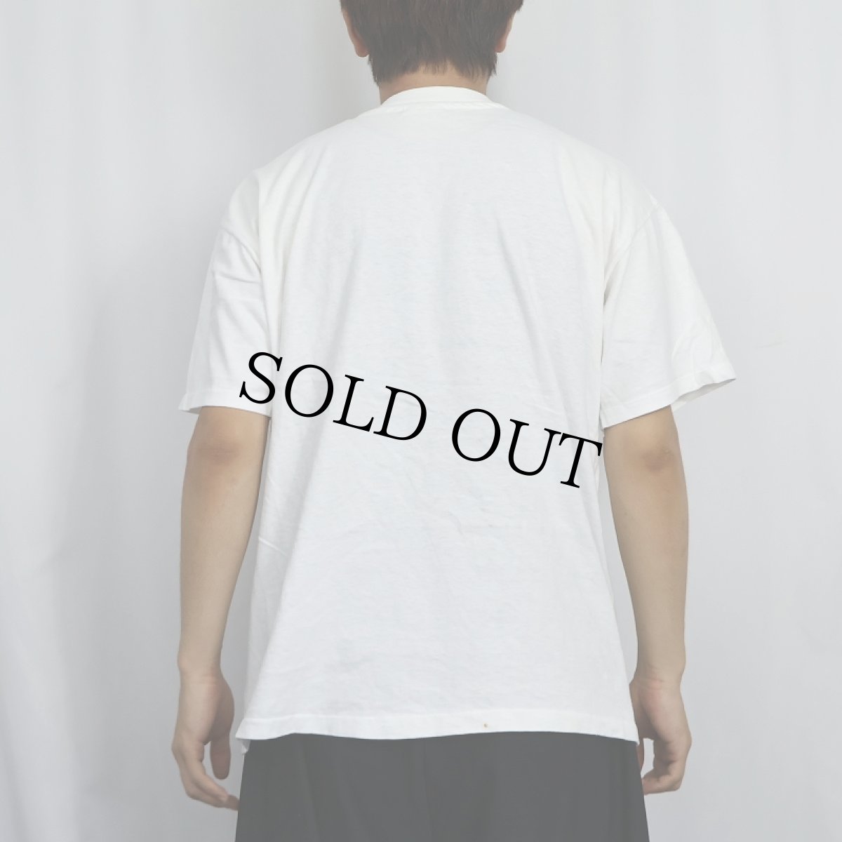 画像3: 90's The Maui Crafts Guild USA製 イラストプリントTシャツ XL (3)