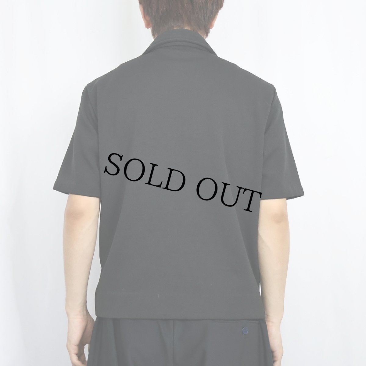 画像3: 70's JCPenney ニットシャツ BLACK L (3)