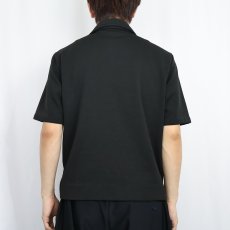 画像3: 70's JCPenney ニットシャツ BLACK L (3)