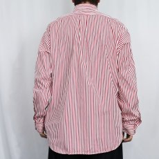 画像3: Ralph Lauren "CLASSIC FIT" ストライプ柄 コットンボタンダウンシャツ L (3)