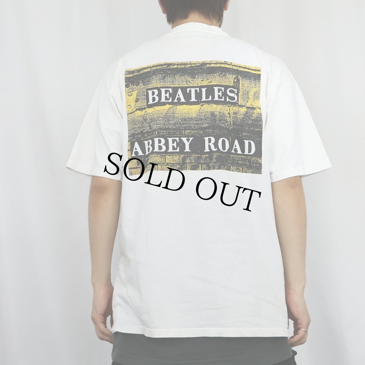 画像4: 90's THE BEATLES "ABBEY ROAD" ロックバンドTシャツ L (4)