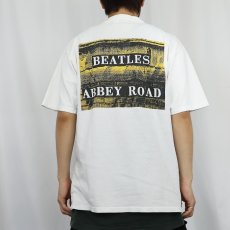 画像4: 90's THE BEATLES "ABBEY ROAD" ロックバンドTシャツ L (4)