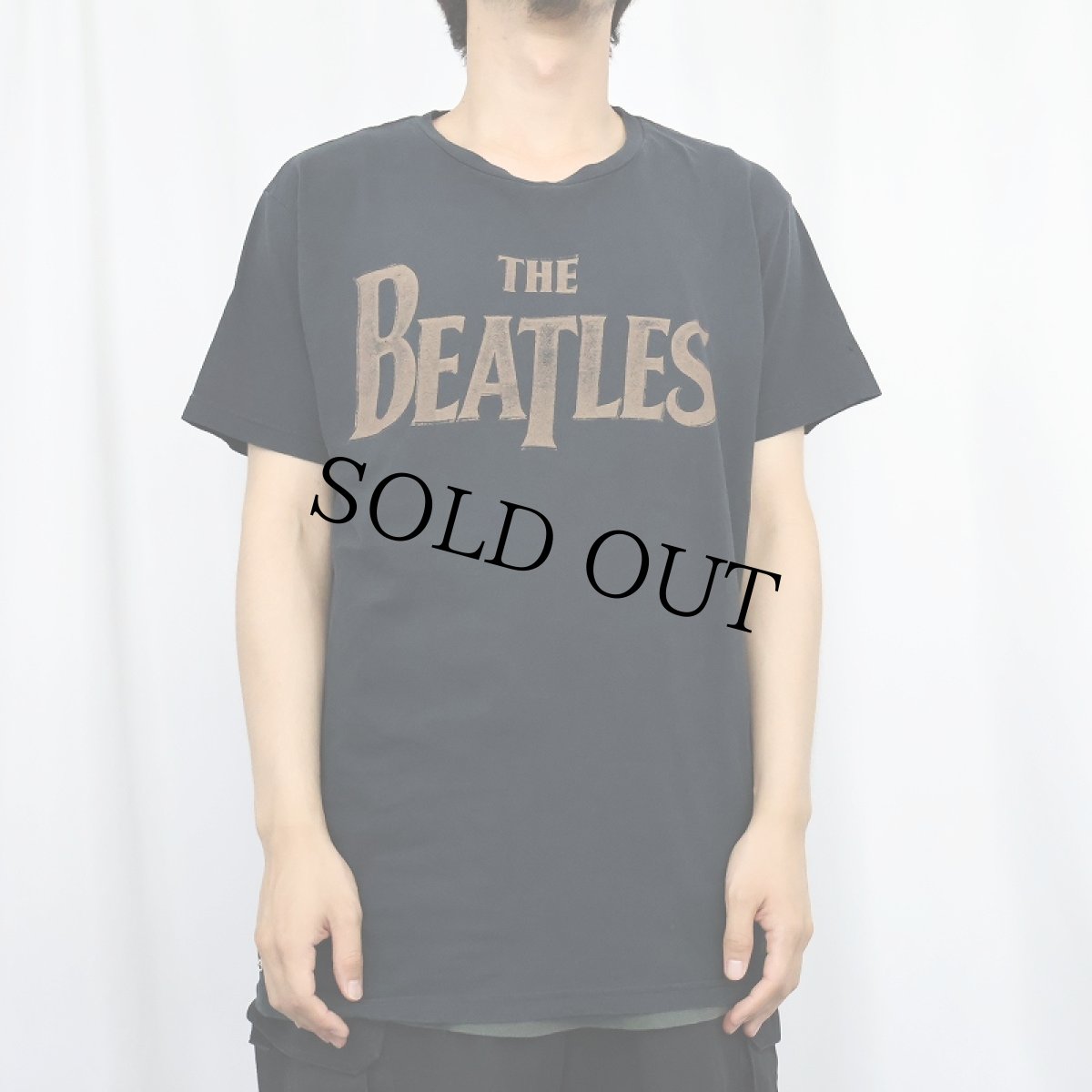 画像2: 2000's THE BEATLES ロックバンドTシャツ BLACK (2)