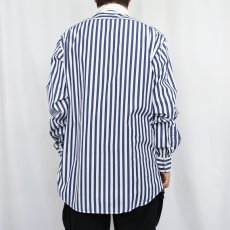 画像3: POLO Ralph Lauren "RHODES CUSTOM FIT" ストライプ柄 コットンシャツ XL (3)