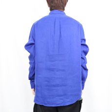 画像3: POLO Ralph Lauren "CLASSIC FIT" リネンボタンダウンシャツ L (3)