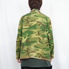 画像4: 70's カモ柄 リバーシブルハンティングジャケット (4)