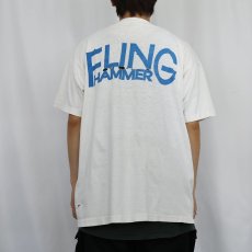 画像4: 90's FLING HAMMER USA製 インディーロックバンドTシャツ XL (4)