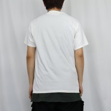 画像3: EUPHORIC SUPPLY "RACISM HATRED..." メッセージプリントTシャツ (3)