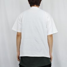 画像3: 90's Scared Guy "WHAT ARE YOU LOOKING AT?" イラストプリントTシャツ L (3)