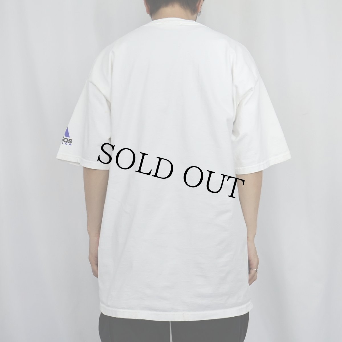 画像3: 90's adidas RUNNING "Gary Walter" ランニングレースプリントTシャツ XL (3)
