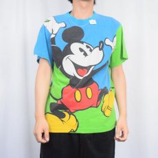 画像3: Disney MICKEY MOUSE 大判 キャラクタープリントTシャツ (3)
