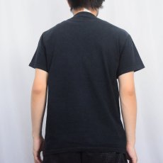 画像3: 90〜2000's The Simpsons "The Sporanos" キャラクターパロディプリントTシャツ BLACK M (3)