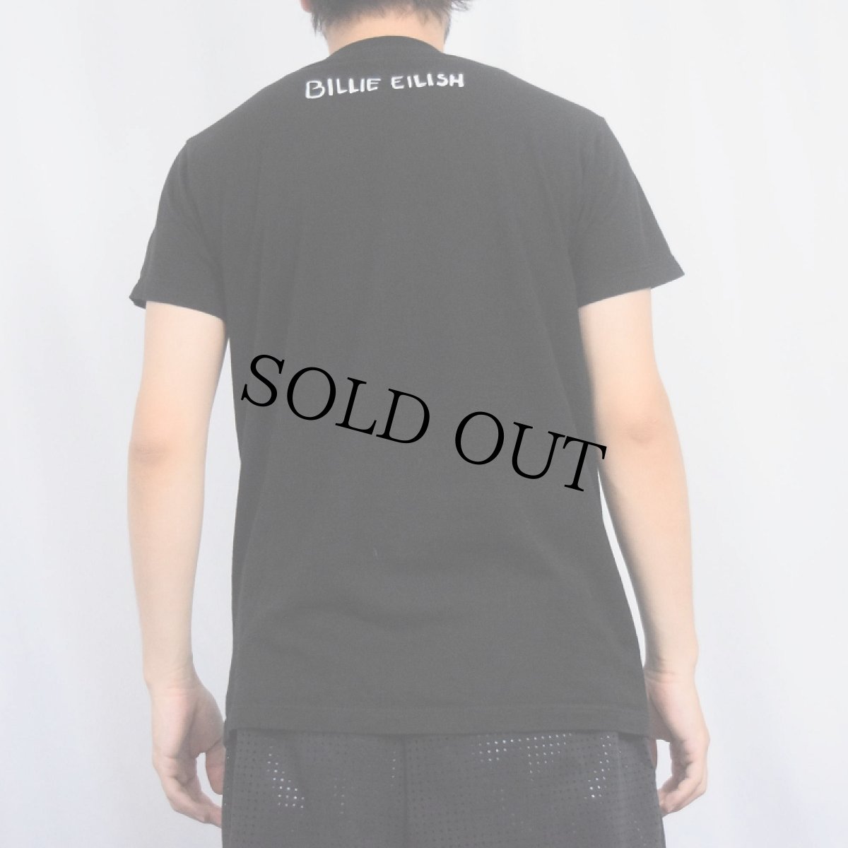 画像3: Billie Eilish "When We All Fall Asleep, Where Do We Go?" ミュージシャンフォトプリントTシャツ BLACK M (3)