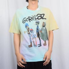 画像2: GORILLAZ ロックバンドTシャツ L (2)
