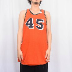 画像2: 60's Wilson USA製 ナイロン バスケットボールシャツ SIZE44 (2)